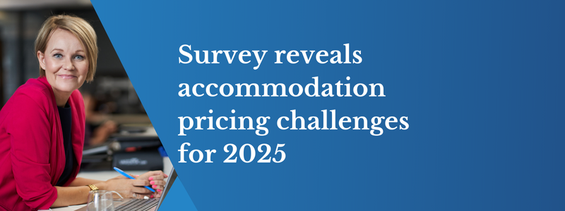 Low confidence in accommodation pricing strategies among providers